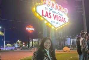 Las Vegas: Nachttour durch die Stadtführung mit Abholung vom Hotel