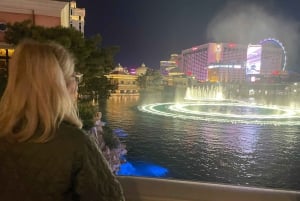 Las Vegas: Nachttour durch die Stadtführung mit Abholung vom Hotel