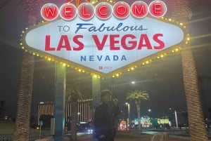 Las Vegas: Nachttour durch die Stadtführung mit Abholung vom Hotel