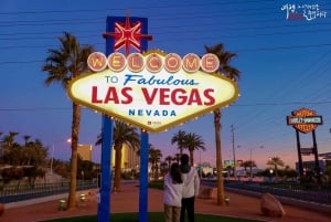 Las Vegas: Nachttour durch die Stadtführung mit Abholung vom Hotel