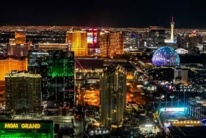 Las Vegas: Vuelo Nocturno en Helicóptero y Visita al Museo del Neón