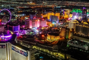Las Vegas : Vol de nuit en hélicoptère au-dessus du Strip de Las Vegas