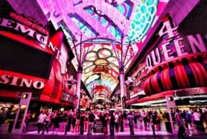 Tour nocturno por Las Vegas y Fremont St. en el centro de la ciudad