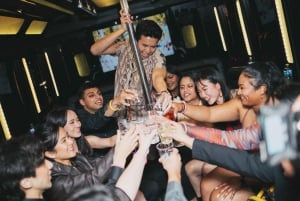 Las Vegas: Esperienza di Nightclub on Wheels in Party Bus panoramico