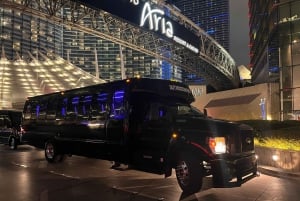 Las Vegas: Natklub på hjul - scenisk partybus-oplevelse