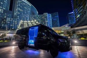 Las Vegas: Nightclub on Wheels Scenic Party Bus-upplevelse