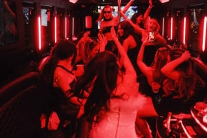 Las Vegas: Esperienza di Nightclub on Wheels in Party Bus panoramico