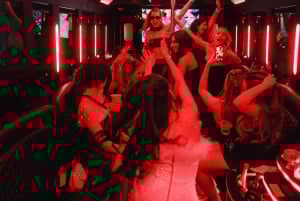 Las Vegas: Nightclub on Wheels Experiência de autocarro panorâmico para festas