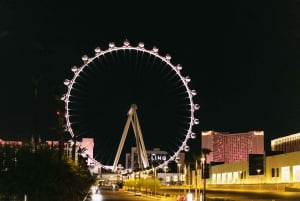 Las Vegasissa: Las Vegas: Sightseeing Night Tour Avoimella bussilla