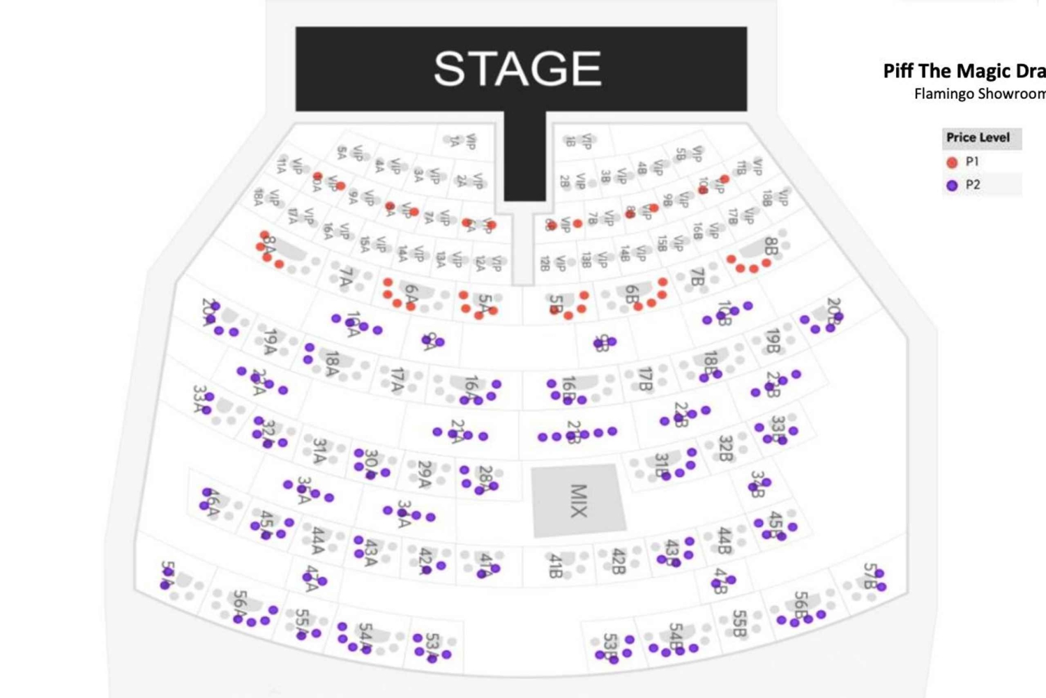 Las Vegasissa: Piff the Magic Dragon Show Flamingossa: Piff the Magic Dragon Show Flamingossa