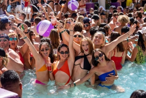 Las Vegas: Pool Crawl med festbuss, åpen bar og VIP-inngang