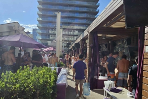 Las Vegas: Pool Crawl med festbuss, åpen bar og VIP-inngang