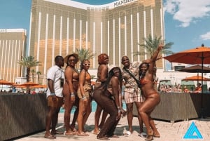 Las Vegas: Pool Crawl med gratis drinkar på partybussen