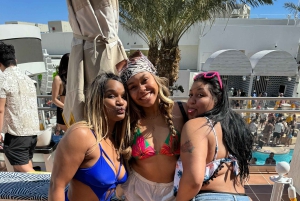 Las Vegas: zwembadcrawl met gratis drankjes in de feestbus