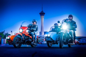 Las Vegas: Prywatna 2-godzinna wycieczka z wózkiem bocznym z przewodnikiem i napojem