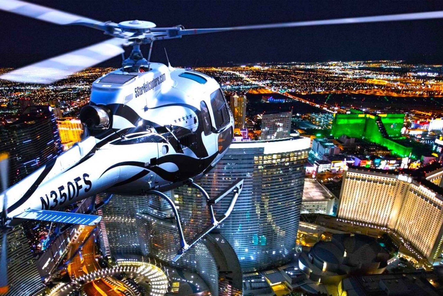 Las Vegas: Private Helicopter Flightover the Las Vegas Strip