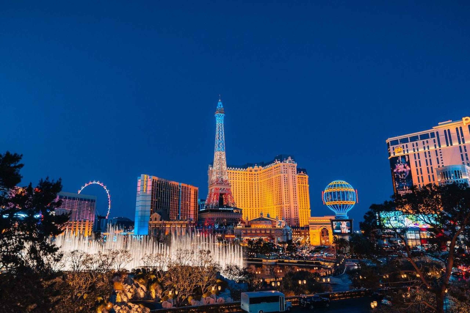 Las Vegas: Privat byrundtur på Las Vegas Strip om natten