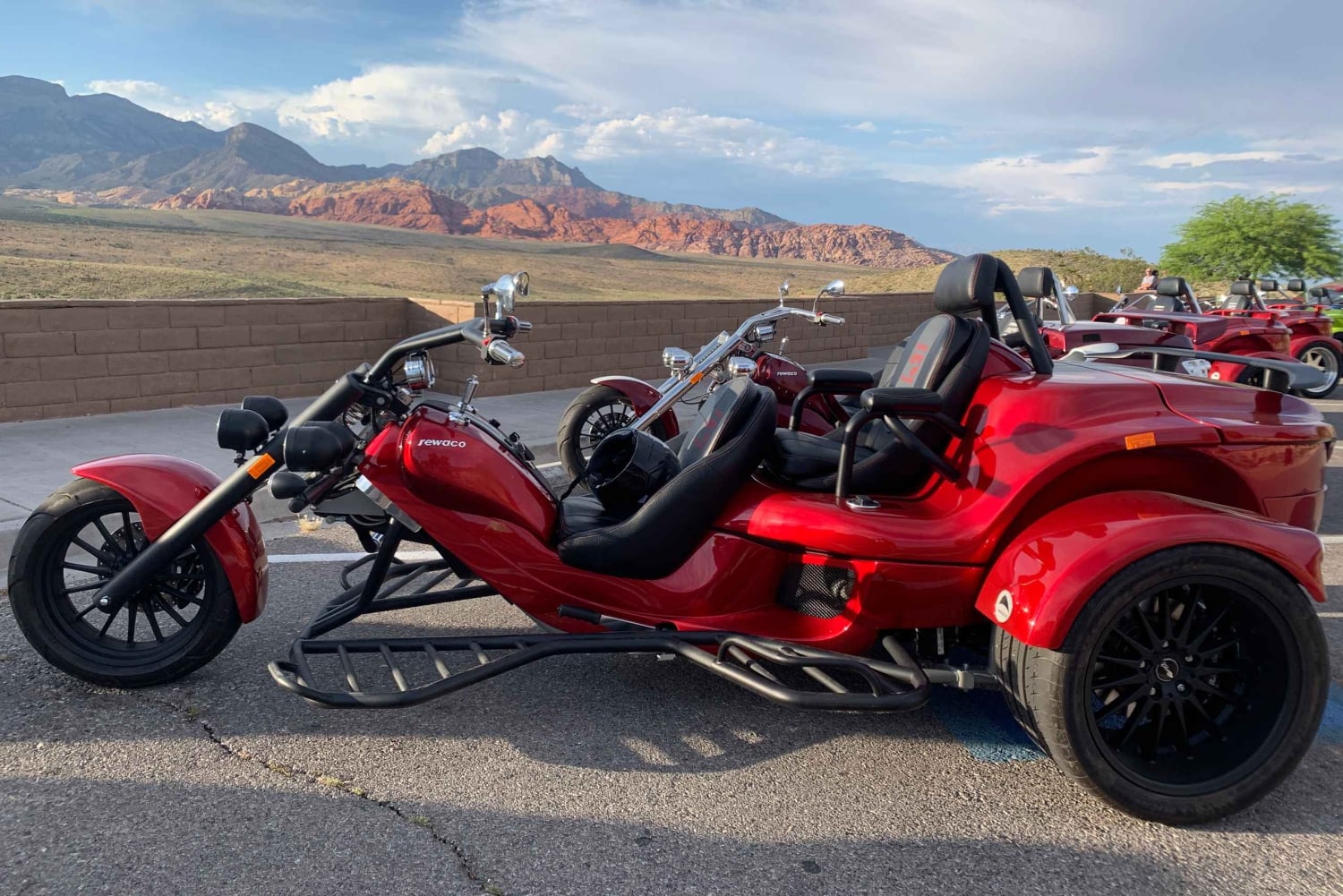 Las Vegas: Red Rock Canyon und Las Vegas Strip Trike Tour