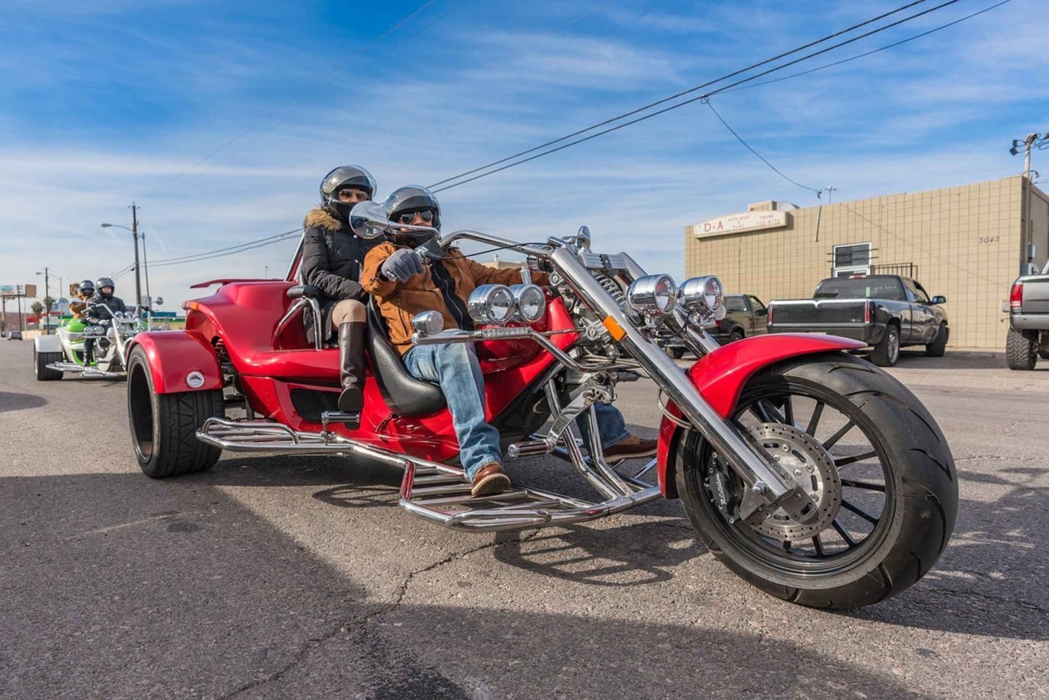 Las Vegas: Red Rock Canyon und Las Vegas Strip Trike Tour