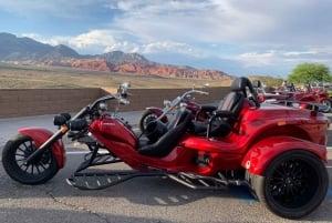 Las Vegas: Red Rock Canyon och Las Vegas Strip Trike Tour