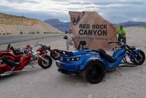 Las Vegas: Red Rock Canyon und Las Vegas Strip Trike Tour