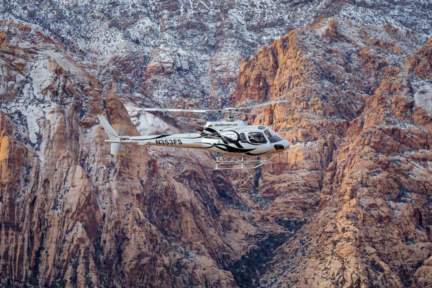 Las Vegas: Wycieczka helikopterem do Red Rock Canyon i Vegas Strip