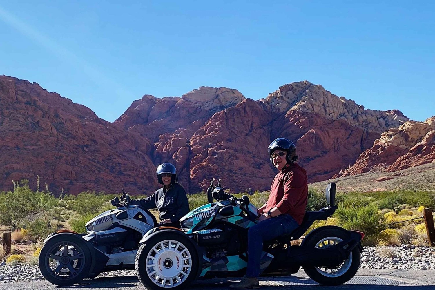 Red Rock Canyon: Privat guidet tur på trehjulet cykel!