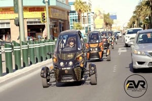 Las Vegas: Self-Drive Strip Tour in un'auto elettrica EVR