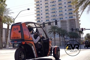 Las Vegas: Self-Drive Strip Tour in un'auto elettrica EVR
