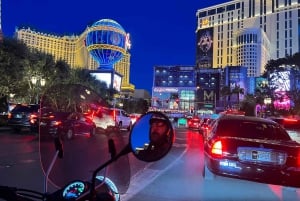Las Vegas : Visite en side-car du Strip de Las Vegas de nuit