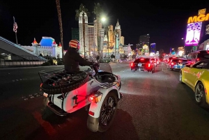Las Vegas: Sidecar Tour da Las Vegas Strip à noite