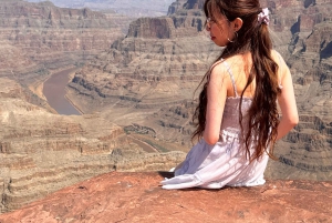 Las Vegas: Tour per piccoli gruppi del Grand Canyon Skywalk e della diga di Hoover