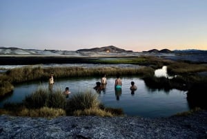 ラスベガスデスバレー近くの天然温泉に浸かる