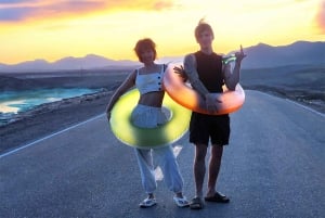 ラスベガスデスバレー近くの天然温泉に浸かる