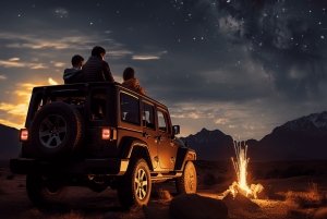 Лас-Вегас: Звездопад в горах и падающие звезды