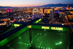 Las Vegas : vol nocturne en hélicoptère au-dessus du Strip