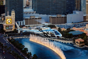 Las Vegas: Yöhelikopterilento Stripin yli