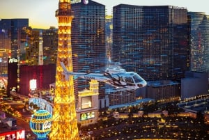 Las Vegas : vol nocturne en hélicoptère au-dessus du Strip