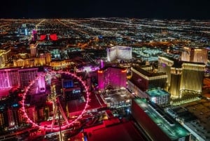 Las Vegas: nocny lot nad Strip i show Czarnoksiężnika z Krainy Oz w Sphere