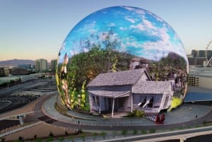 Las Vegas: nocny lot nad Strip i show Czarnoksiężnika z Krainy Oz w Sphere