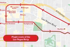 Las Vegas: nocny lot nad Strip i show Czarnoksiężnika z Krainy Oz w Sphere