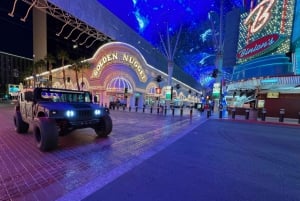 Passeio turístico pela Strip de Las Vegas num Hummer militar aberto