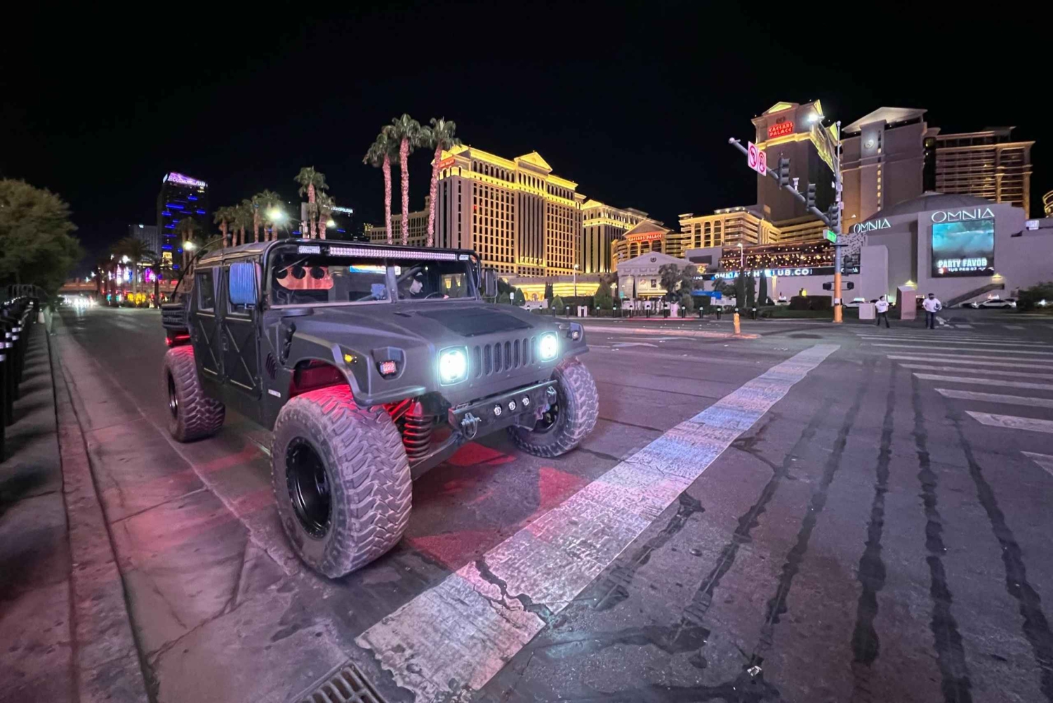 Las Vegas Strip Sightseeingtour in einem Militär-Hummer