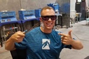 Las Vegas: Fakkel glasblazen