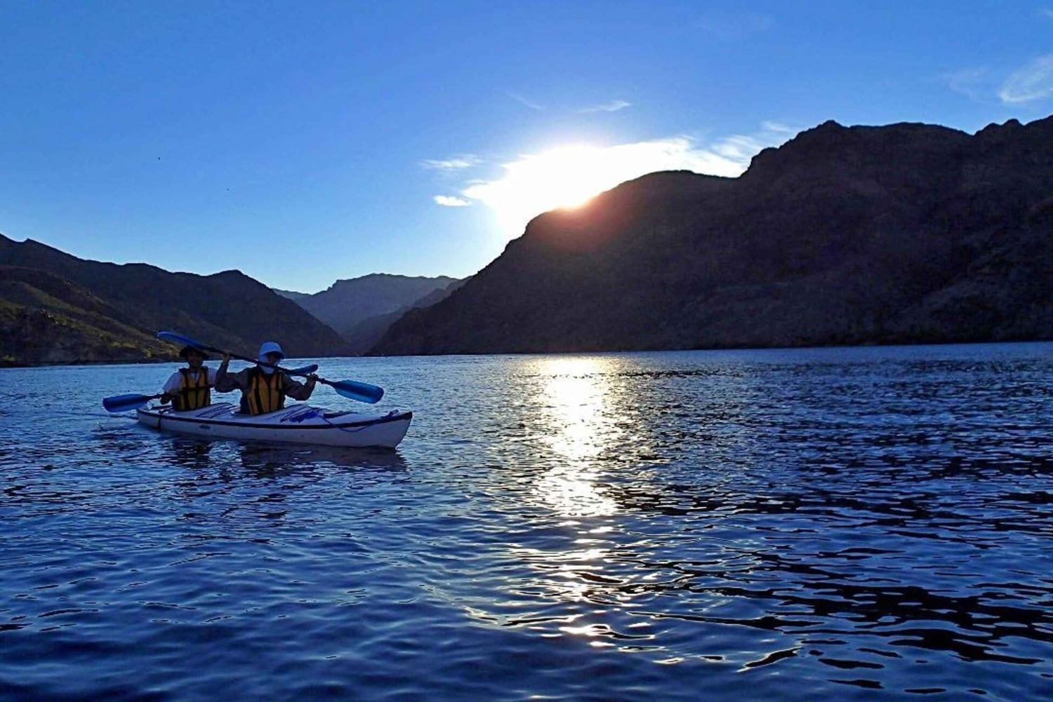 ラスベガストワイライト＆ムーンライト・パドル体験