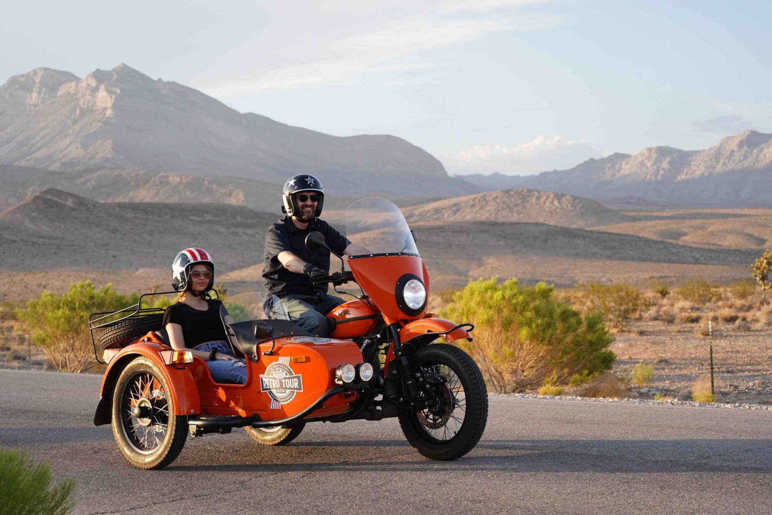 Las Vegas: Valley of Fire og Lake Mead Sidecar Day Tour
