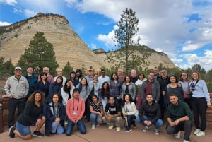 Las Vegas : Vallée de feu et parc national de Zion, visite à la journée