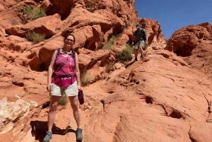 Las Vegas: Valley of Fire Halvdags guidet fottur med henting