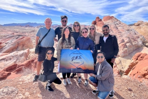 Las Vegas: Tour della Valle del Fuoco al tramonto con trasferimenti in hotel