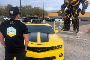 Las Vegas: Visita aos Transformers do Vale do Fogo com o Bumblebee